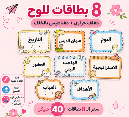 يطاقات لوح